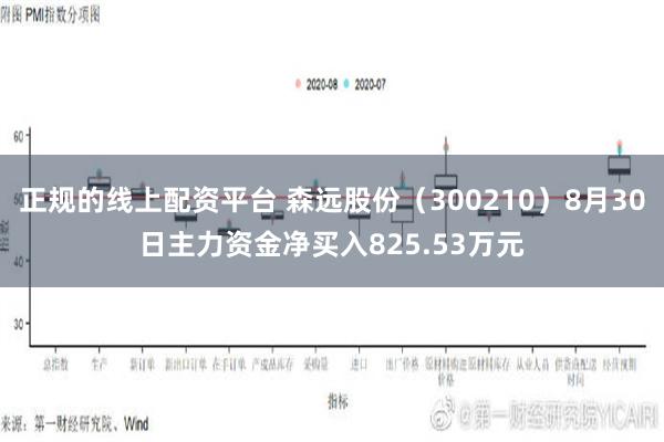 正规的线上配资平台 森远股份（300210）8月30日主力资